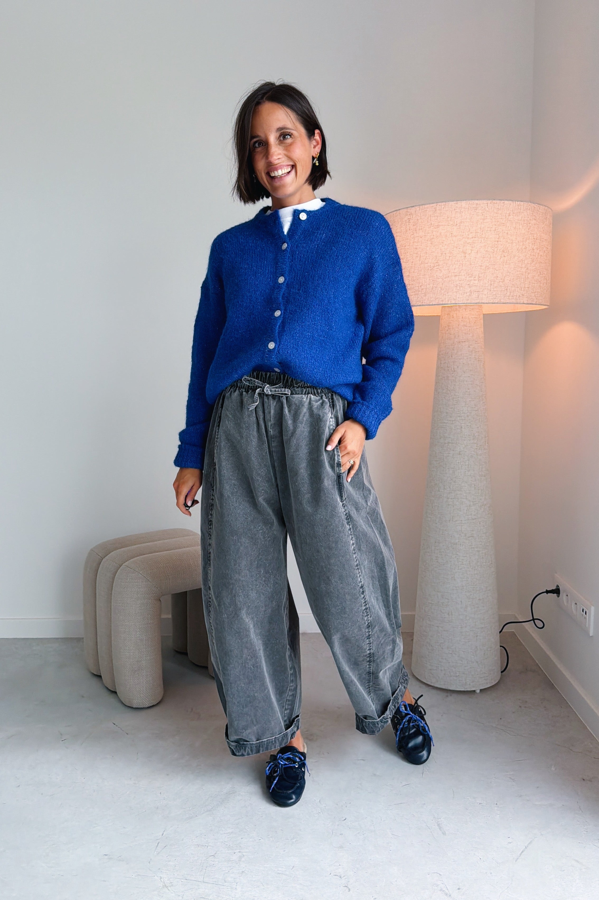 Mona broek grijs