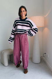 Mona broek roze