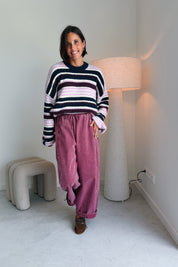 Mona broek roze
