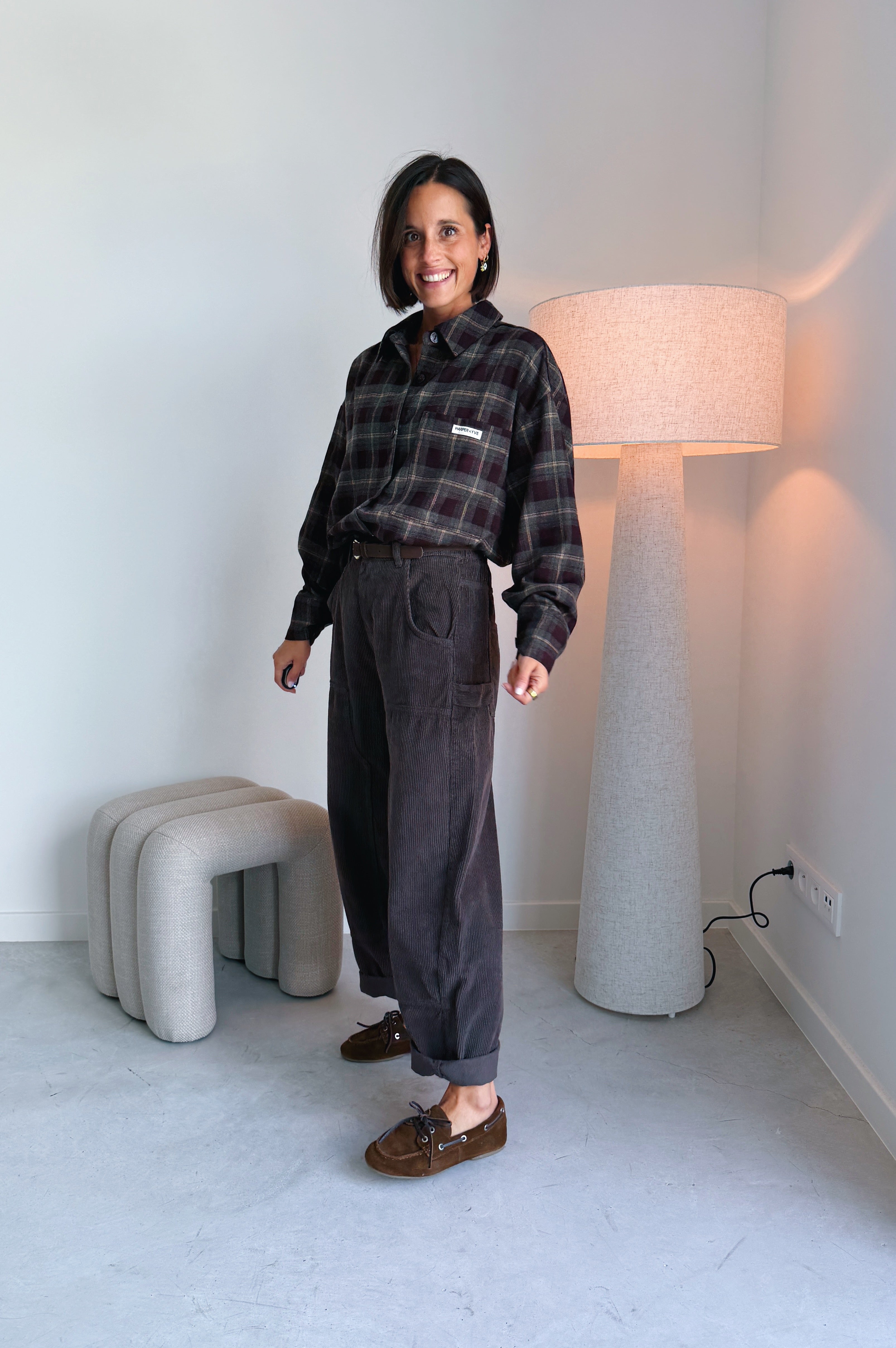 Nora broek bruin
