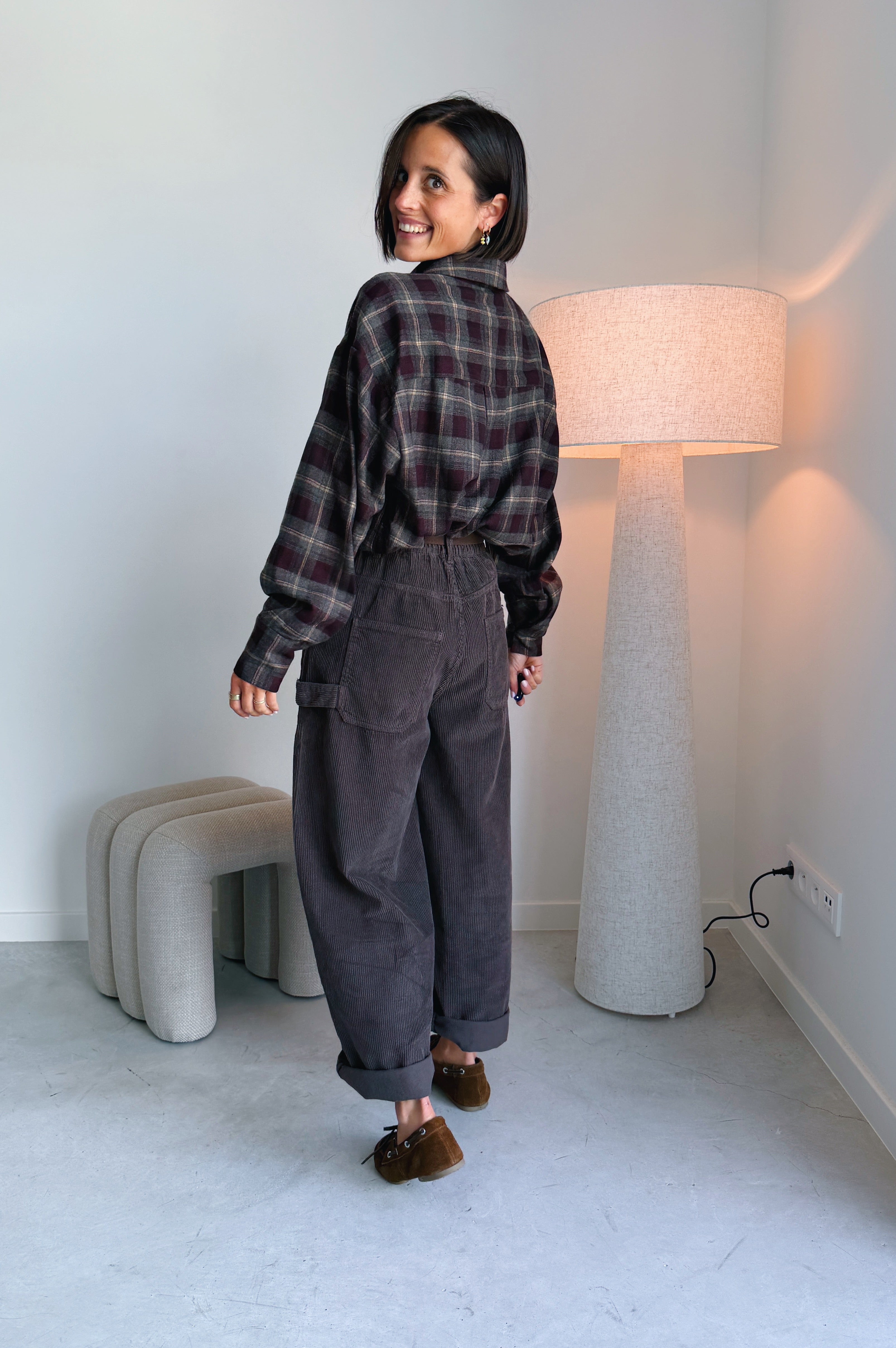 Nora broek bruin