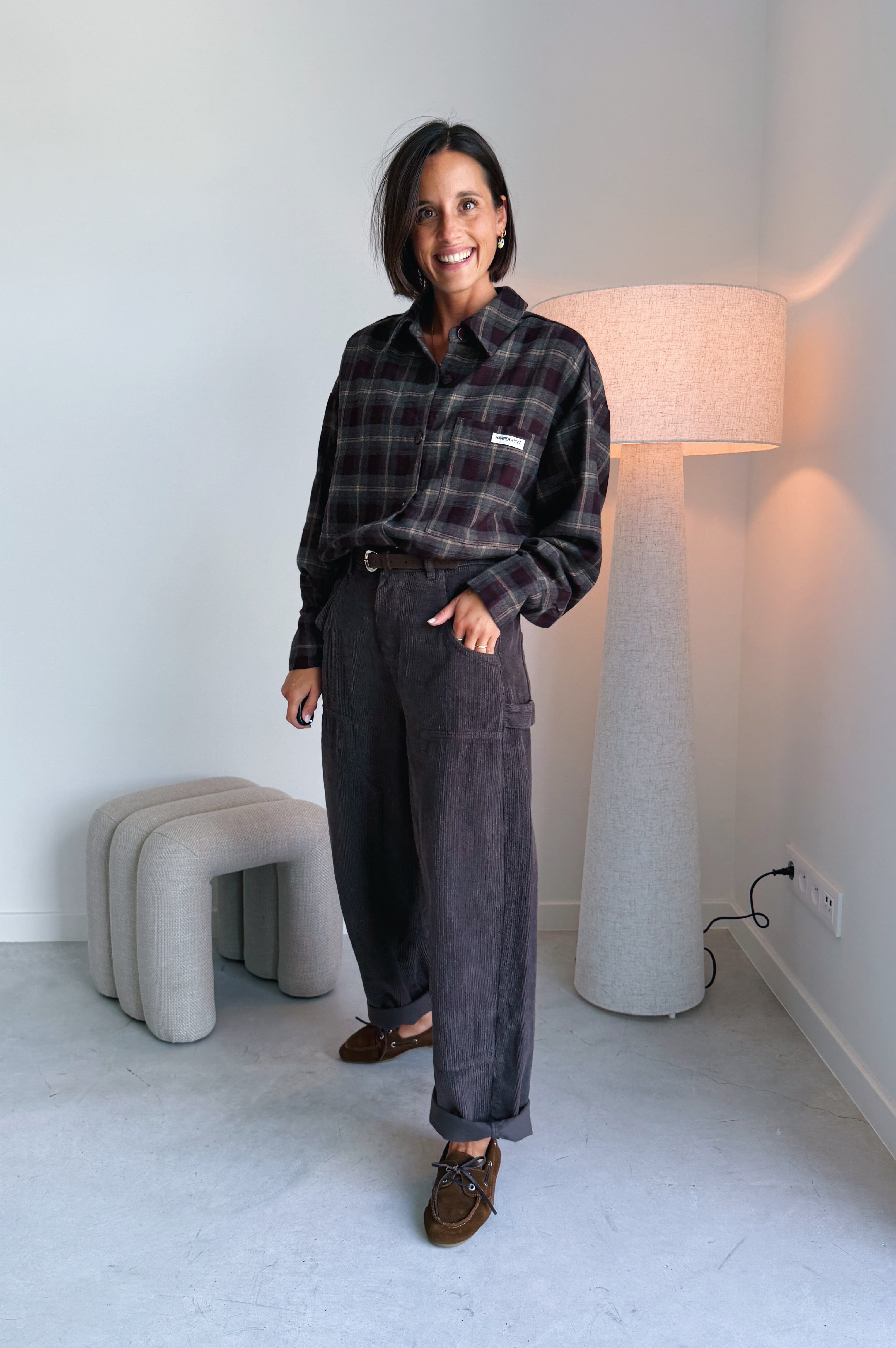 Nora broek bruin