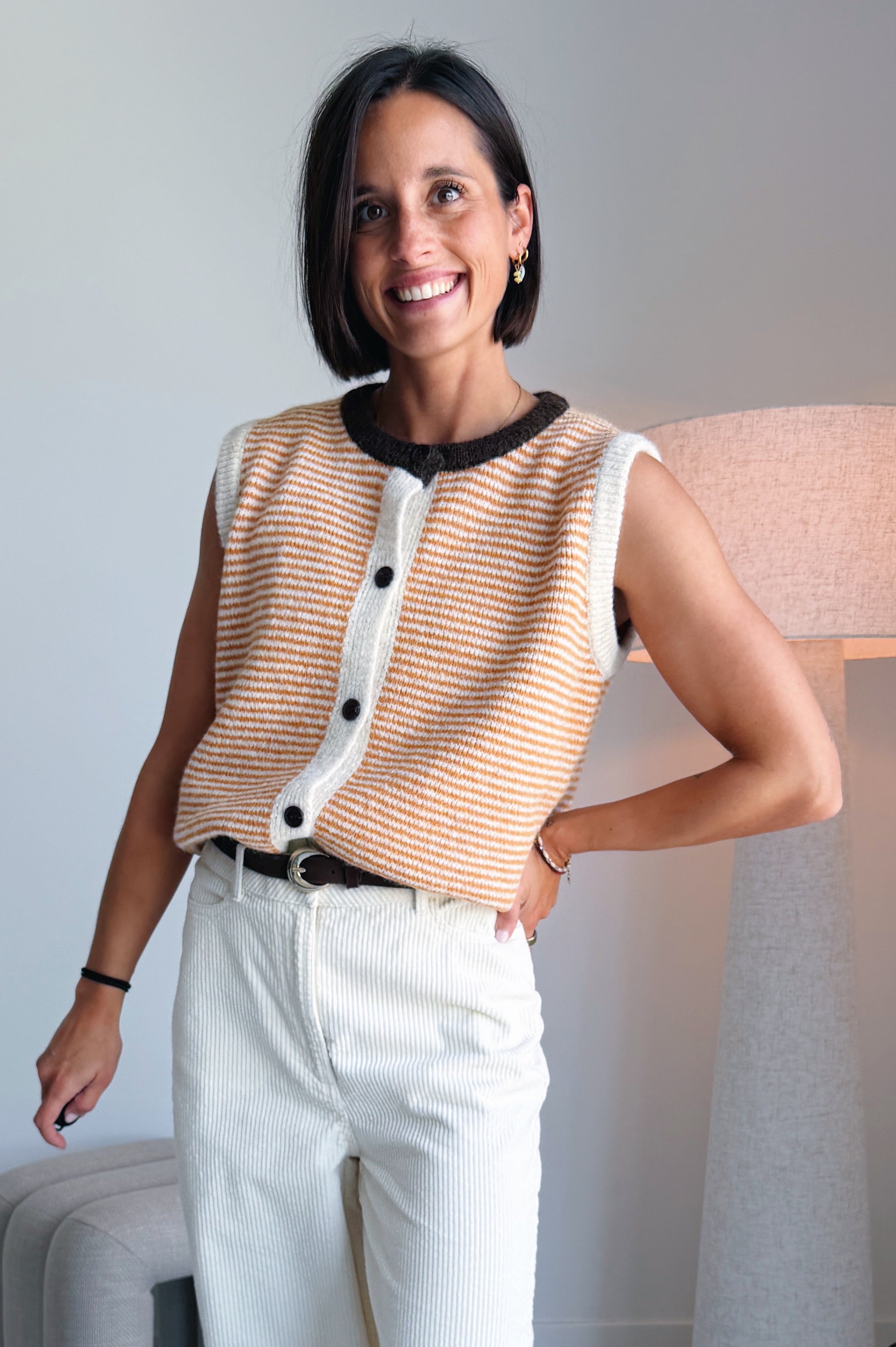 Beatriz gilet oranje