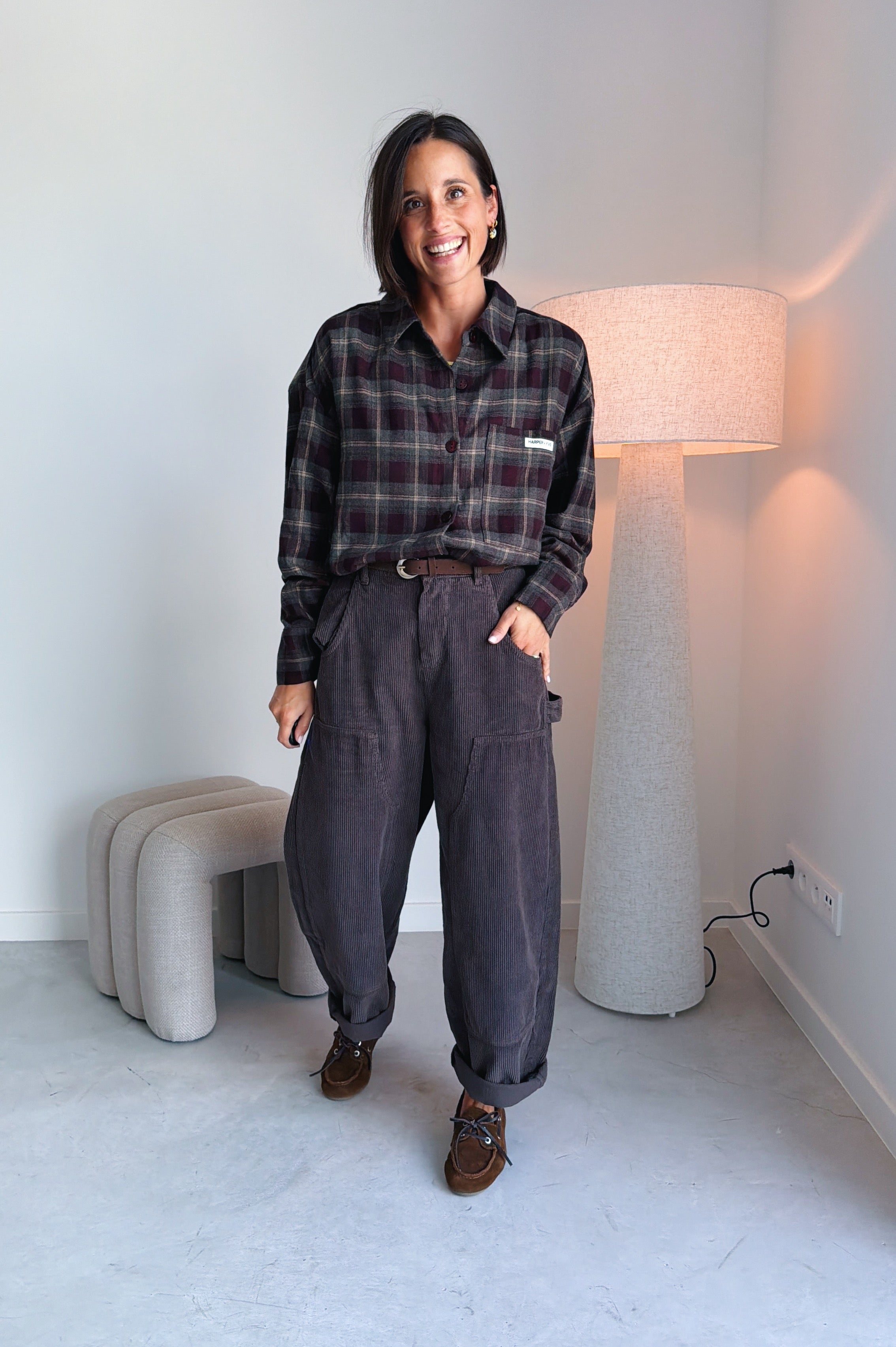Nora broek bruin