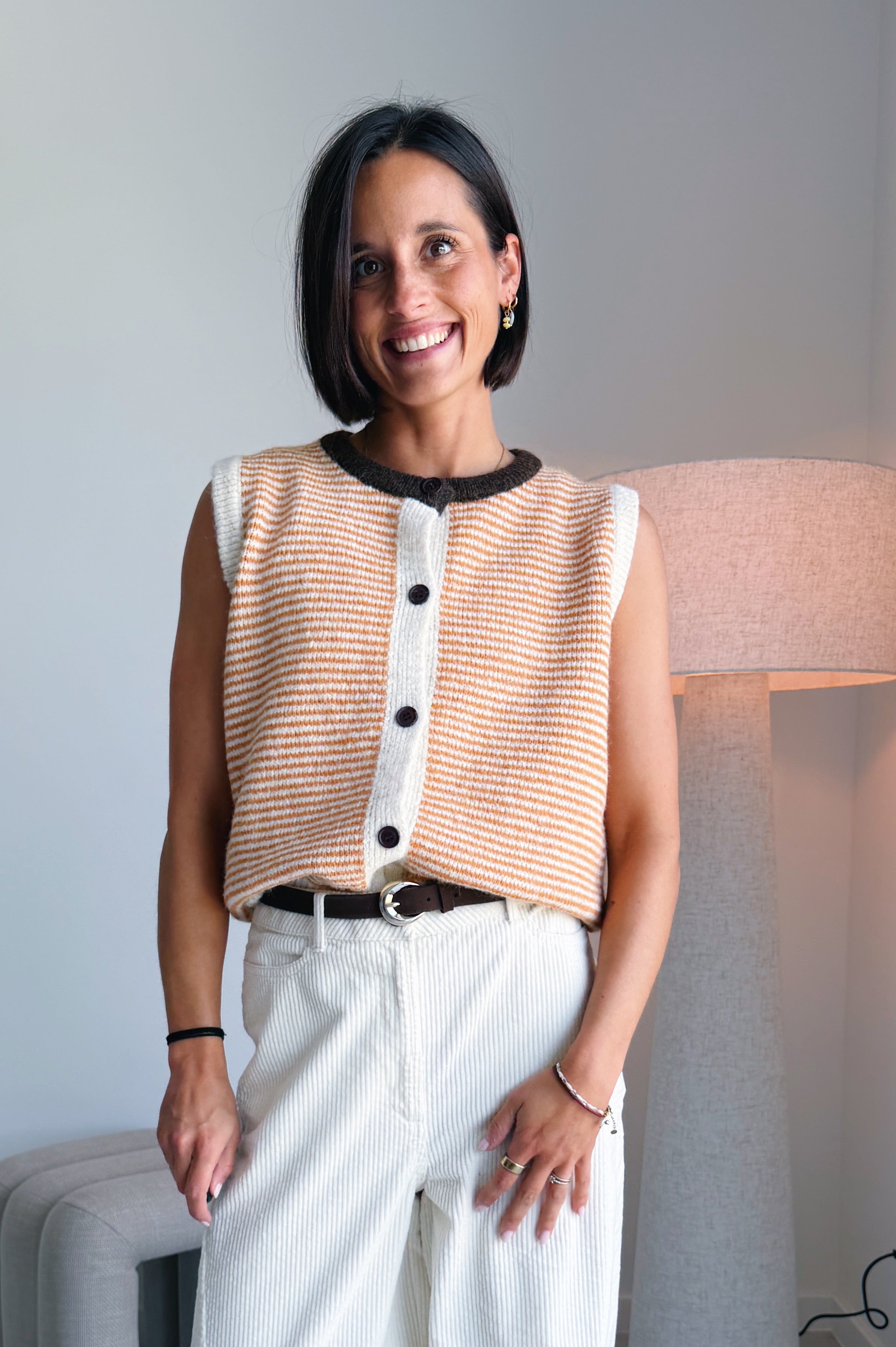 Beatriz gilet oranje