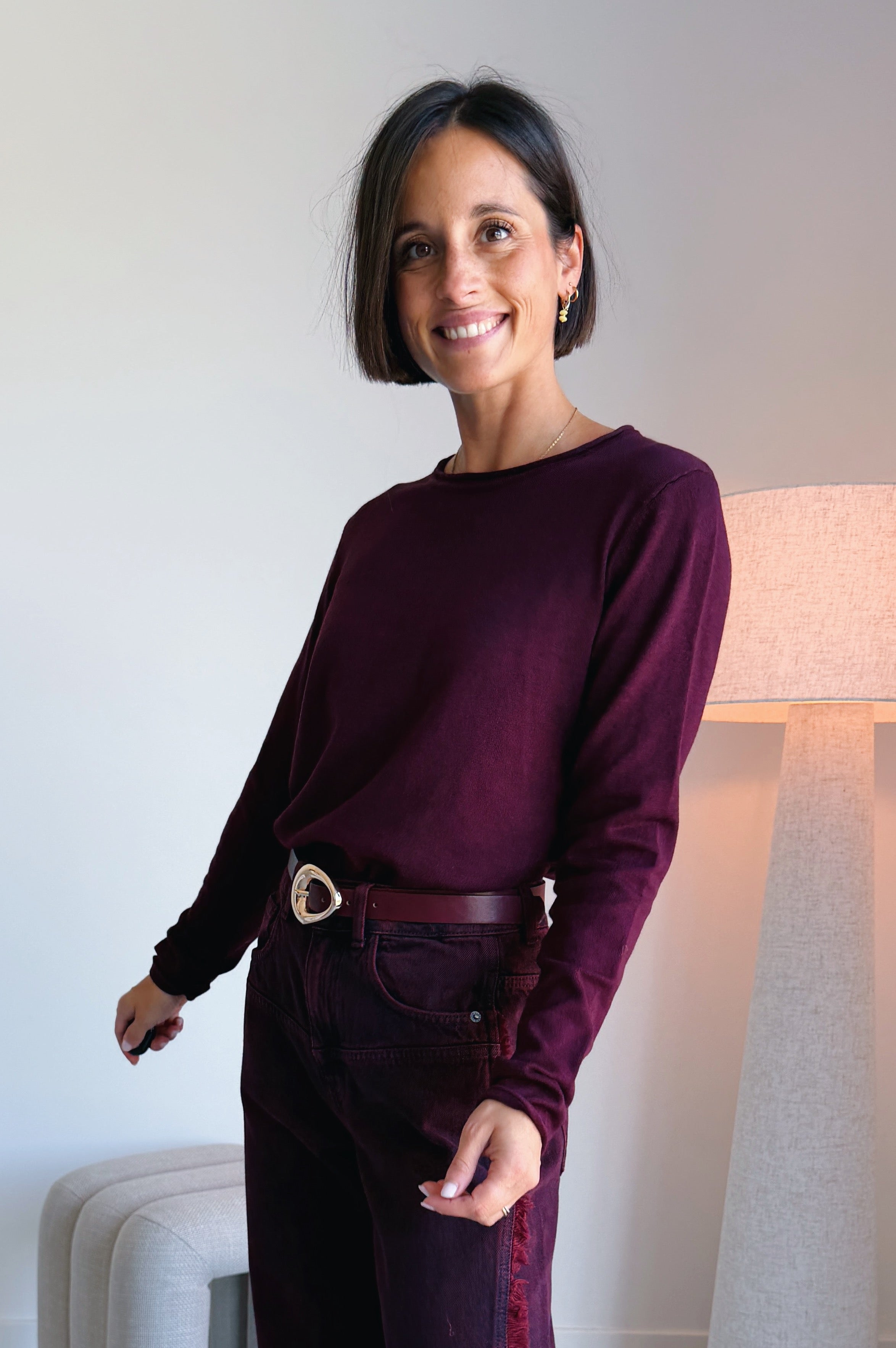 Marla pulletje bordeaux