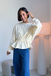 Roberta top vanille