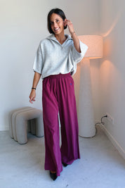 Meike broek framboos