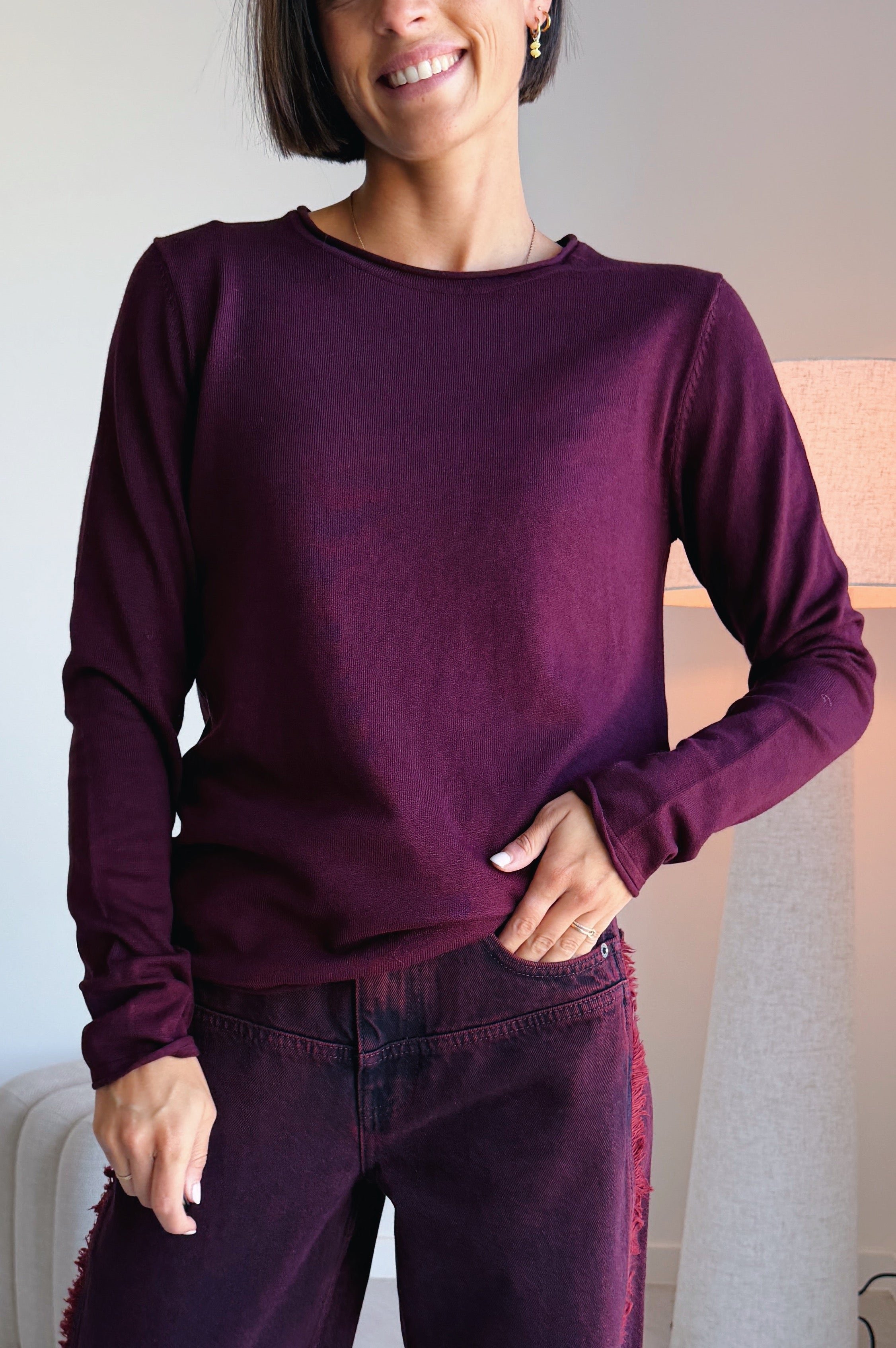 Marla pulletje bordeaux