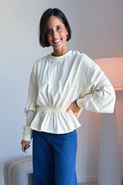 Roberta top vanille