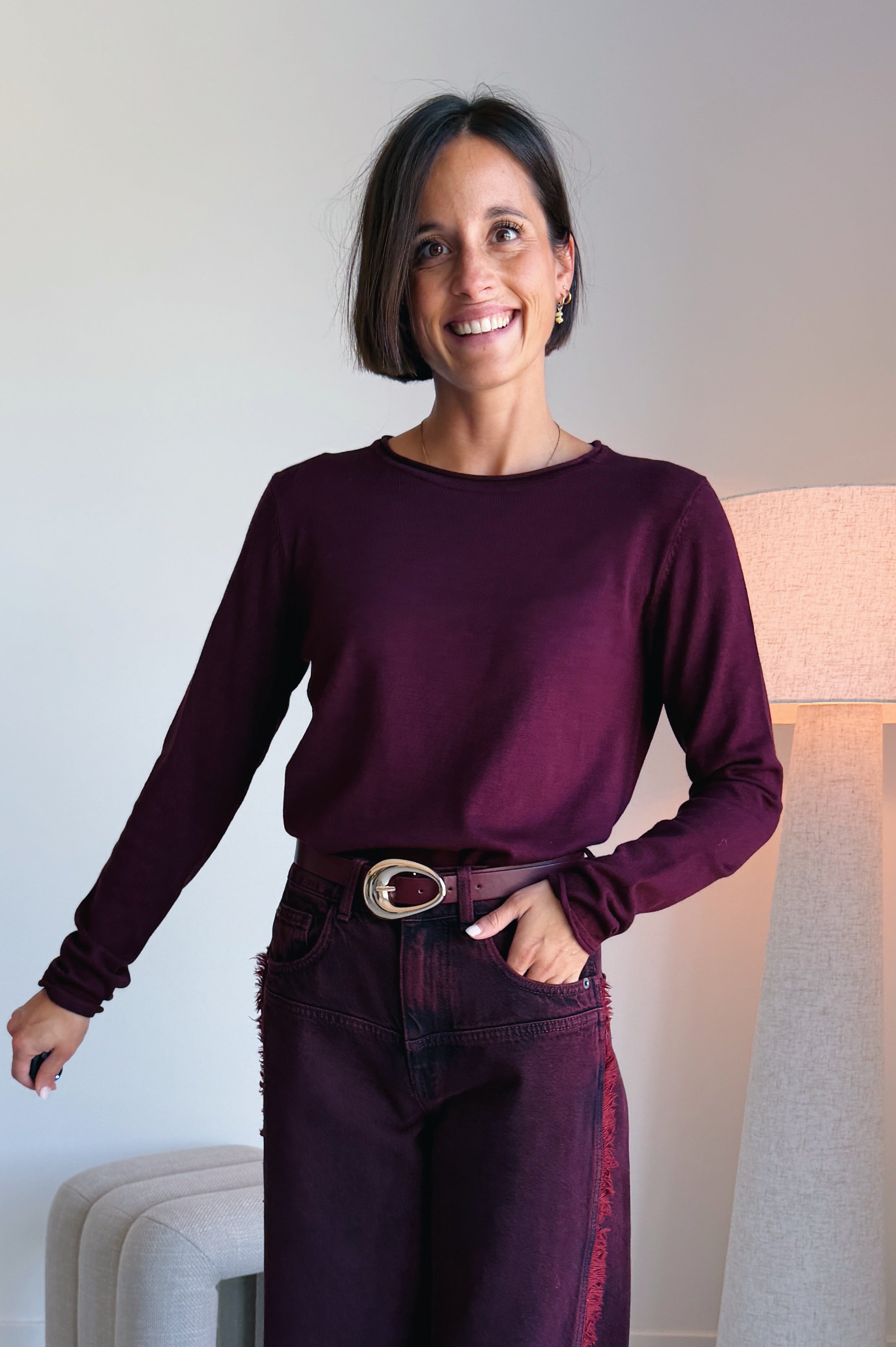 Marla pulletje bordeaux