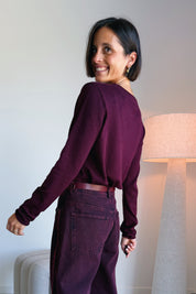 Marla pulletje bordeaux