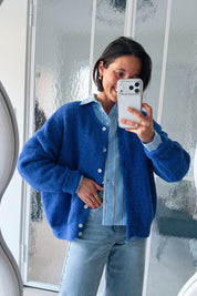 Vicky gilet koningsblauw