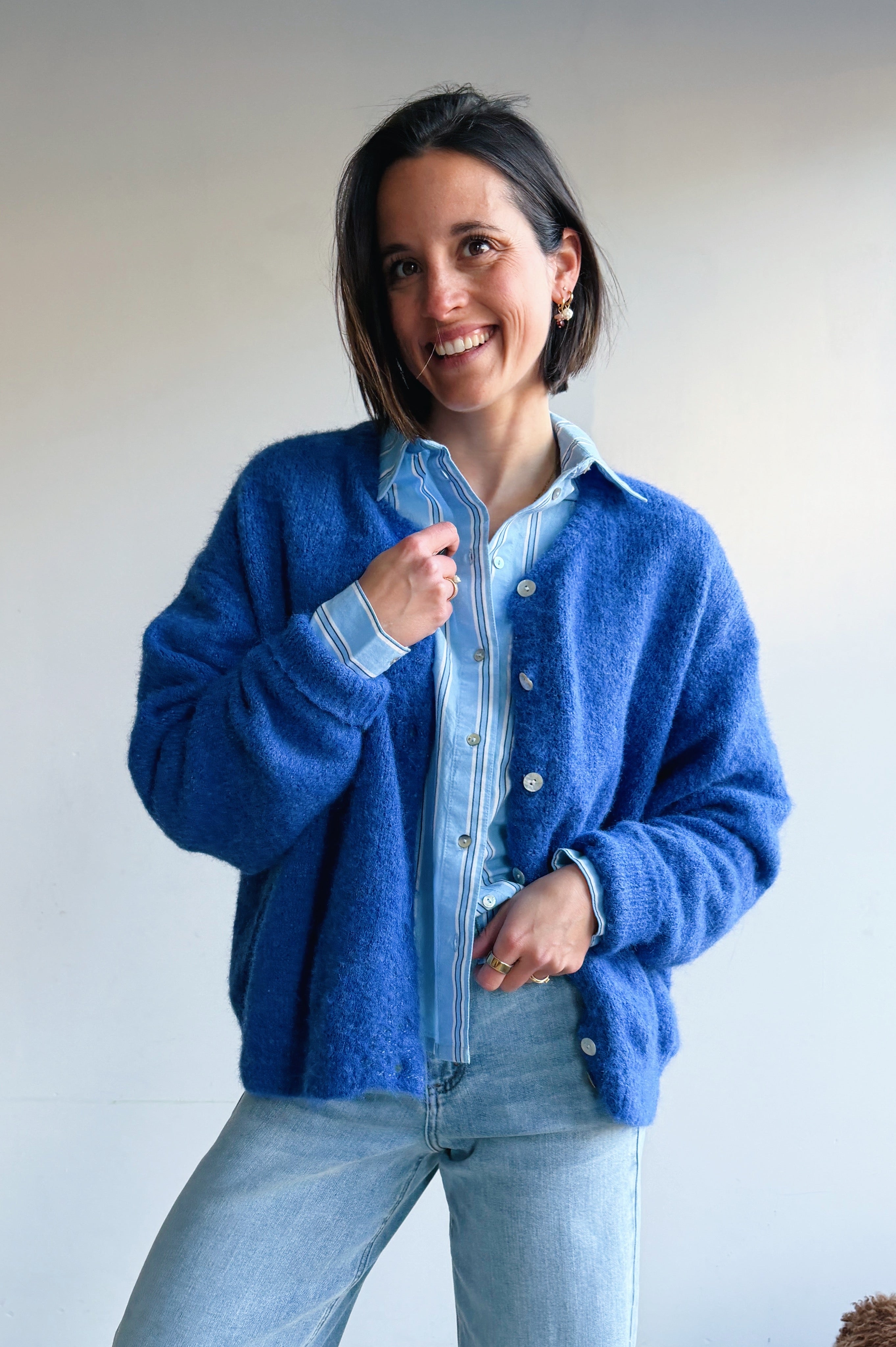 Vicky gilet koningsblauw