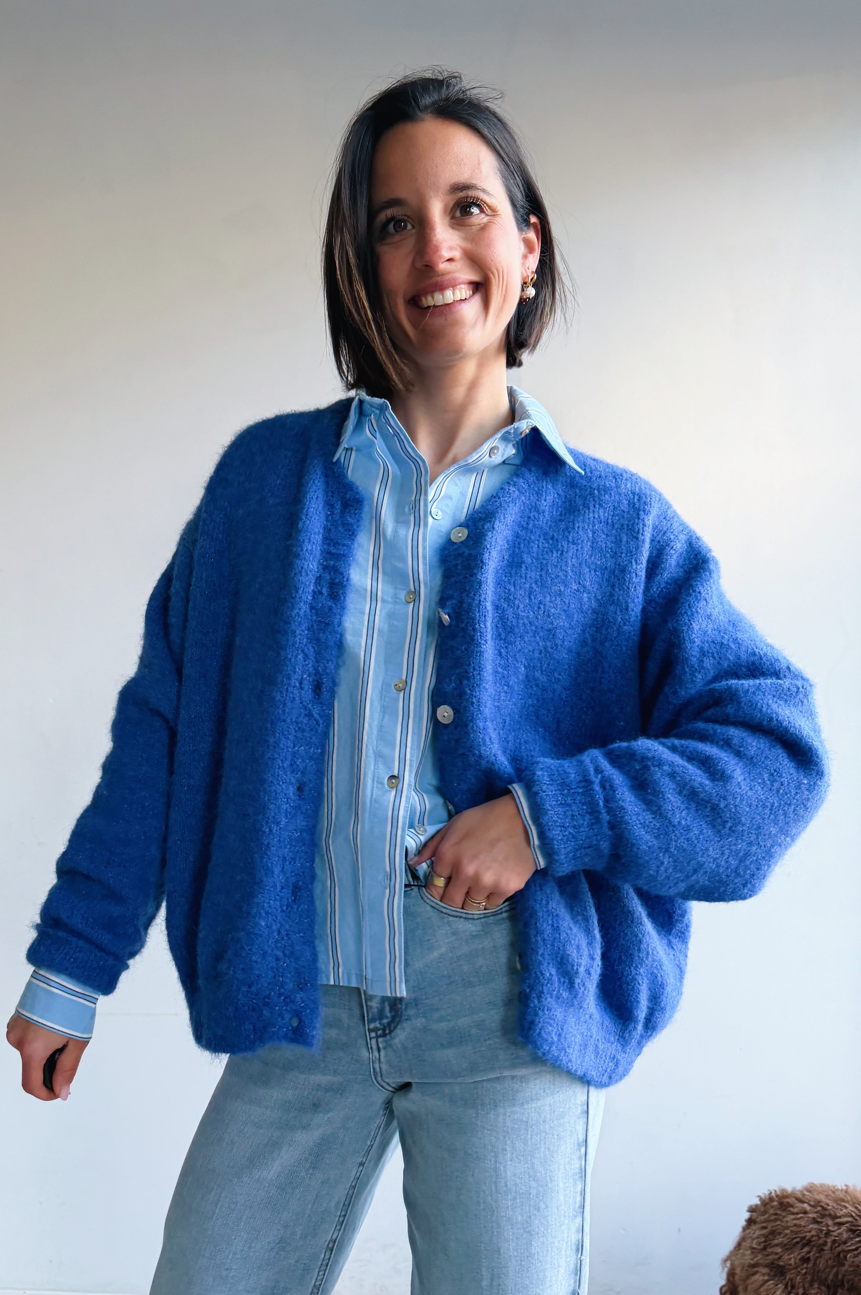 Vicky gilet koningsblauw