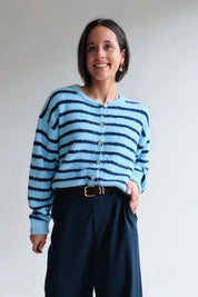 Vicky gilet blauw/marine