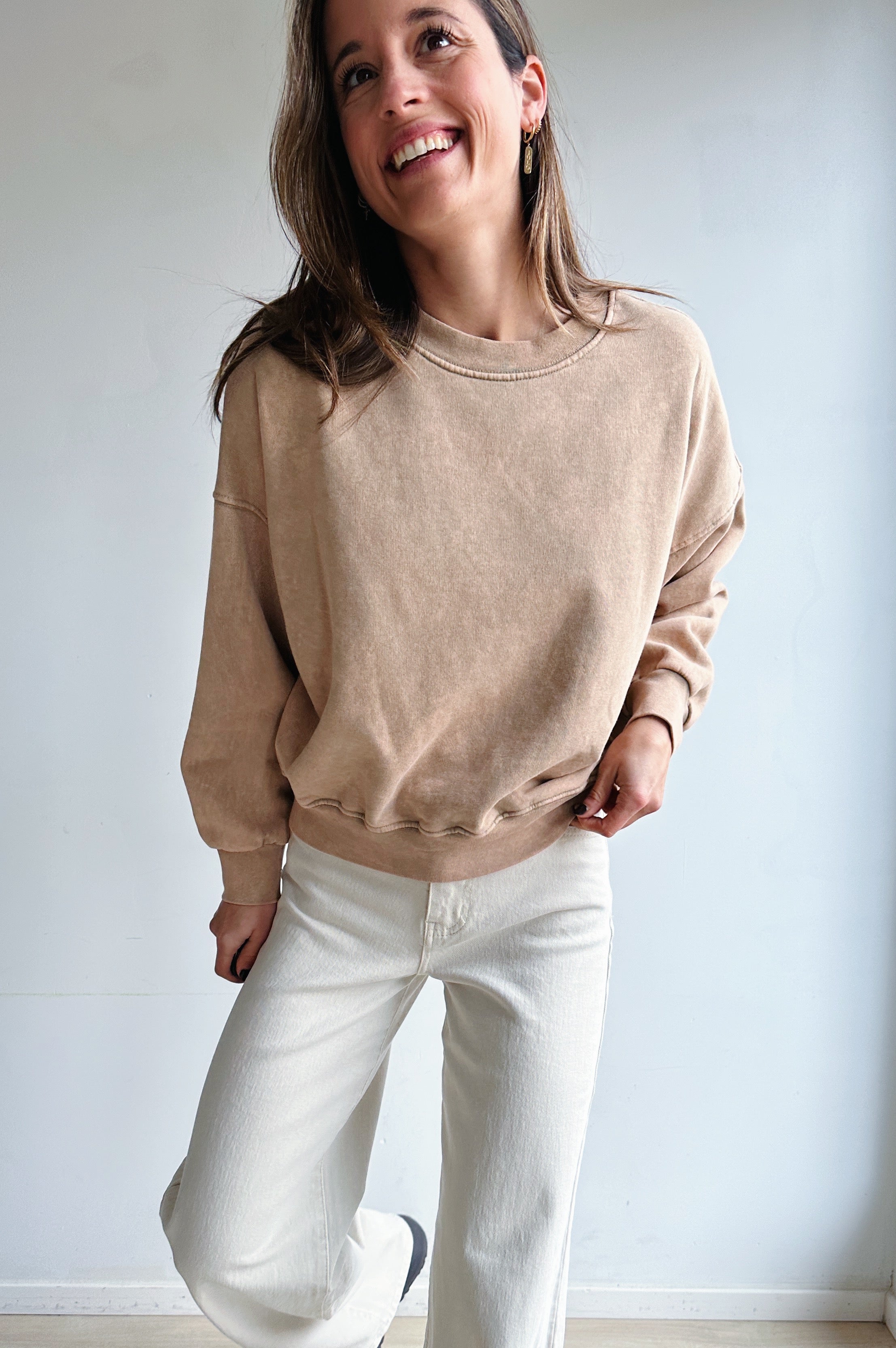 Lilibet sweater camel