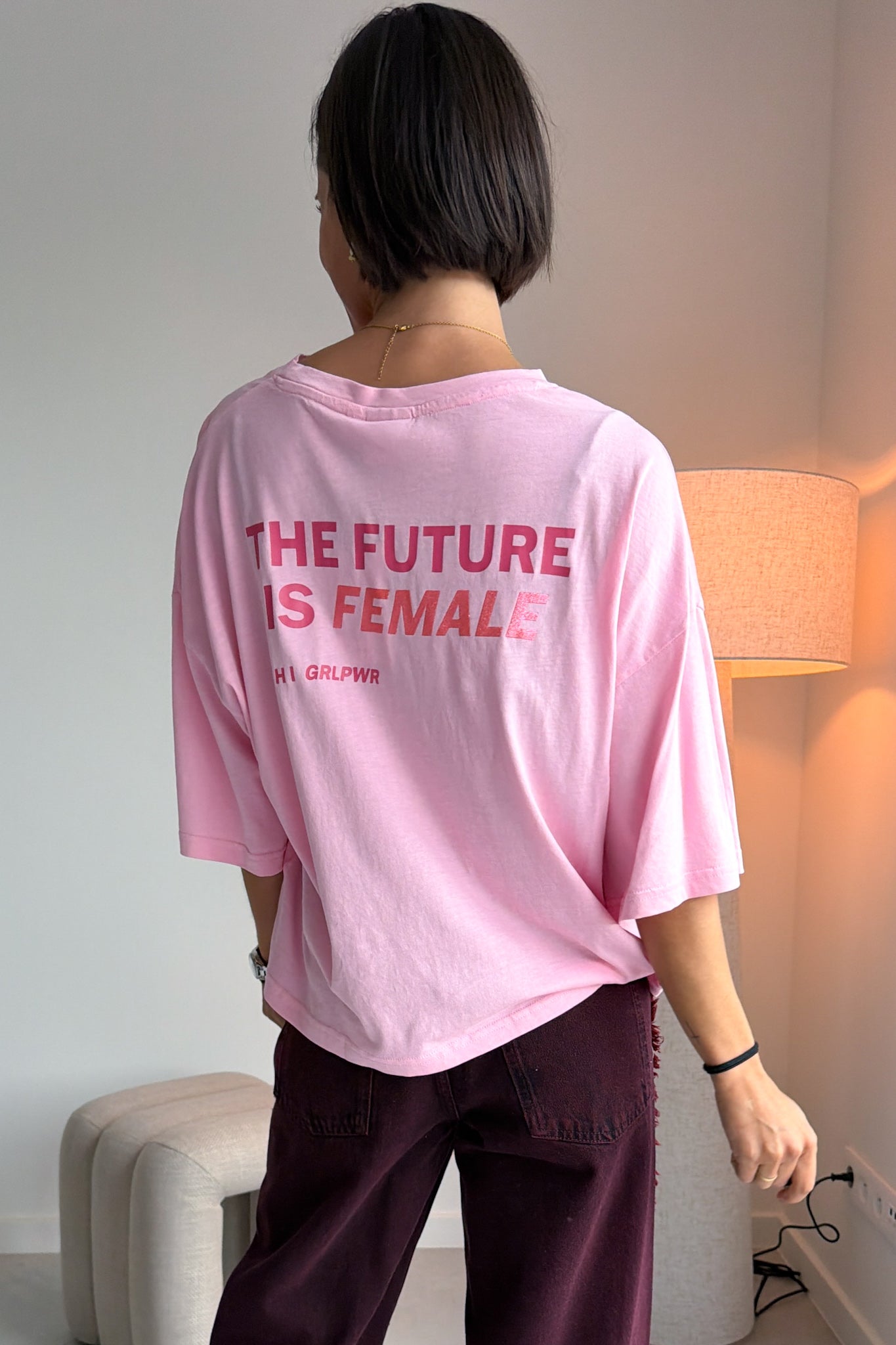 Nica t-shirt roze