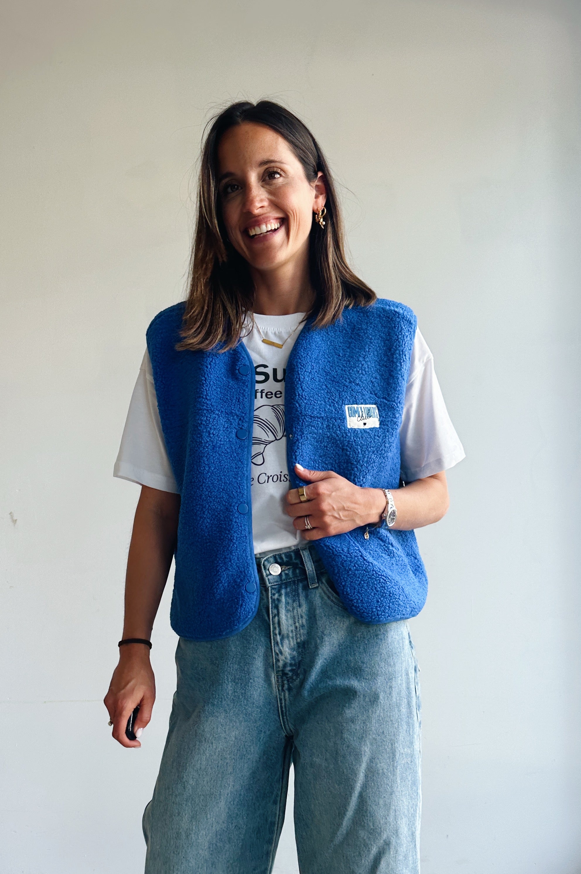 Chill gilet koningsblauw