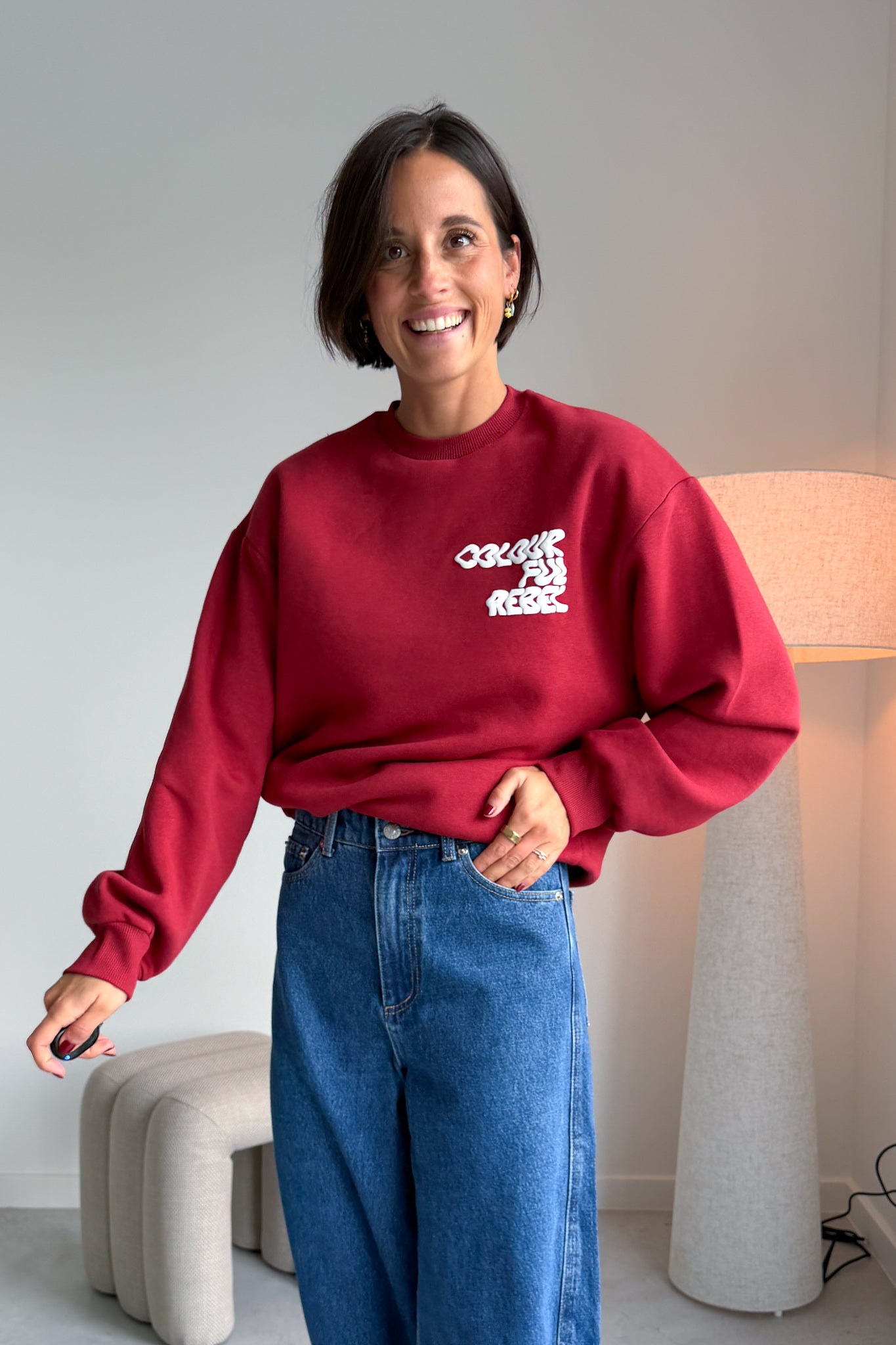 Wavy sweater