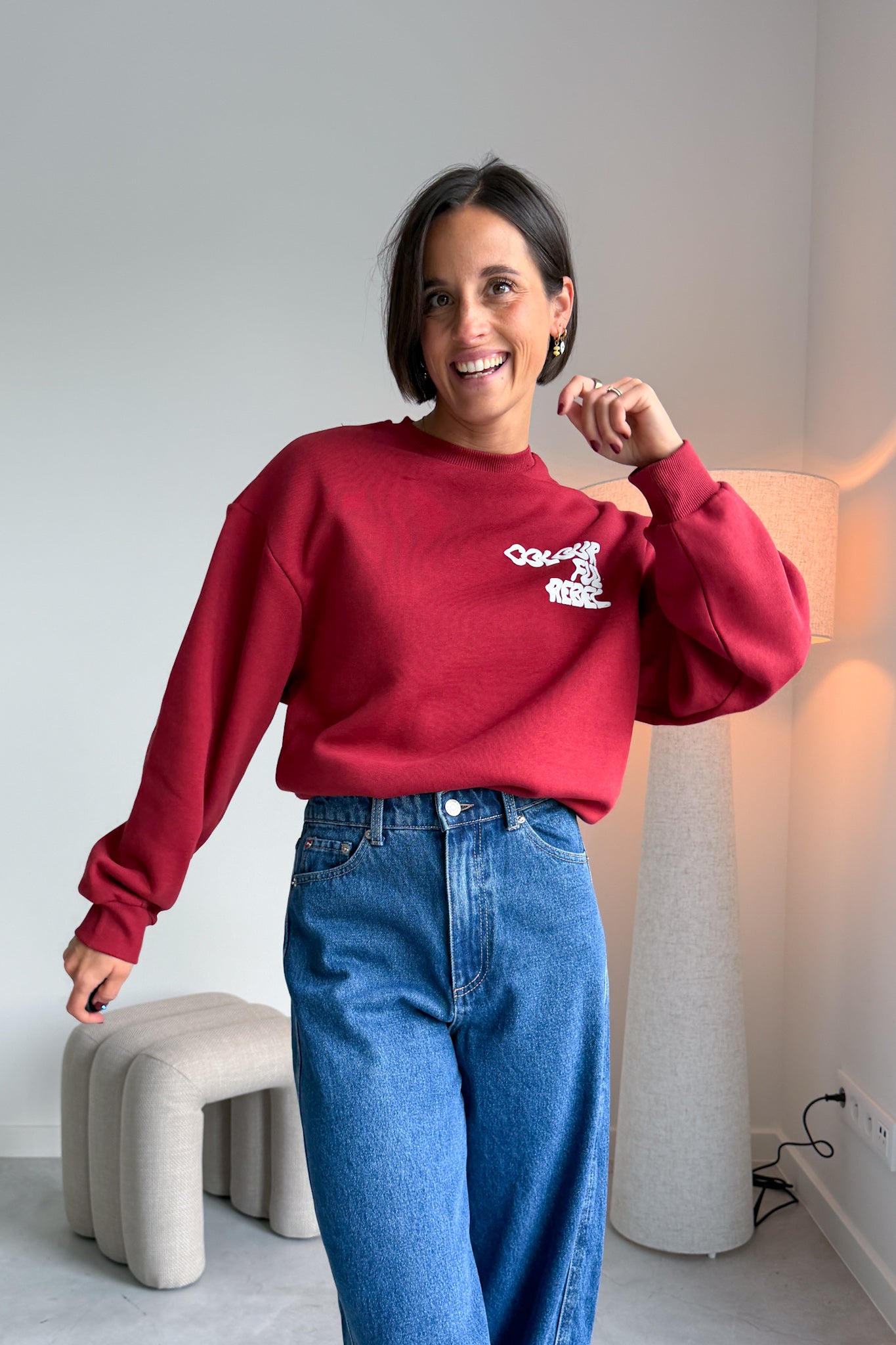 Wavy sweater