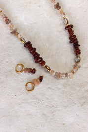 Triple rock hoop gold