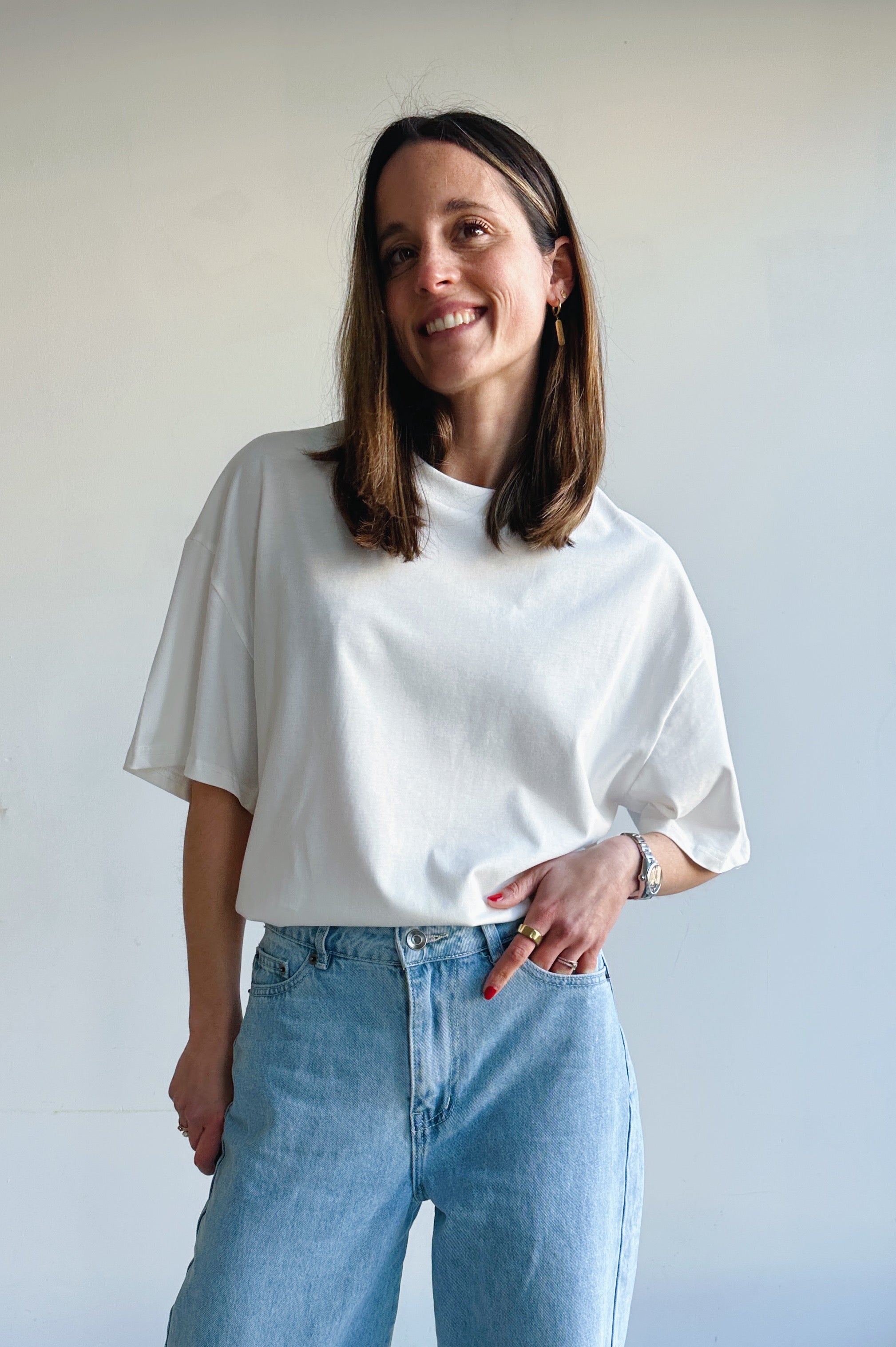 Carmen t-shirt wit
