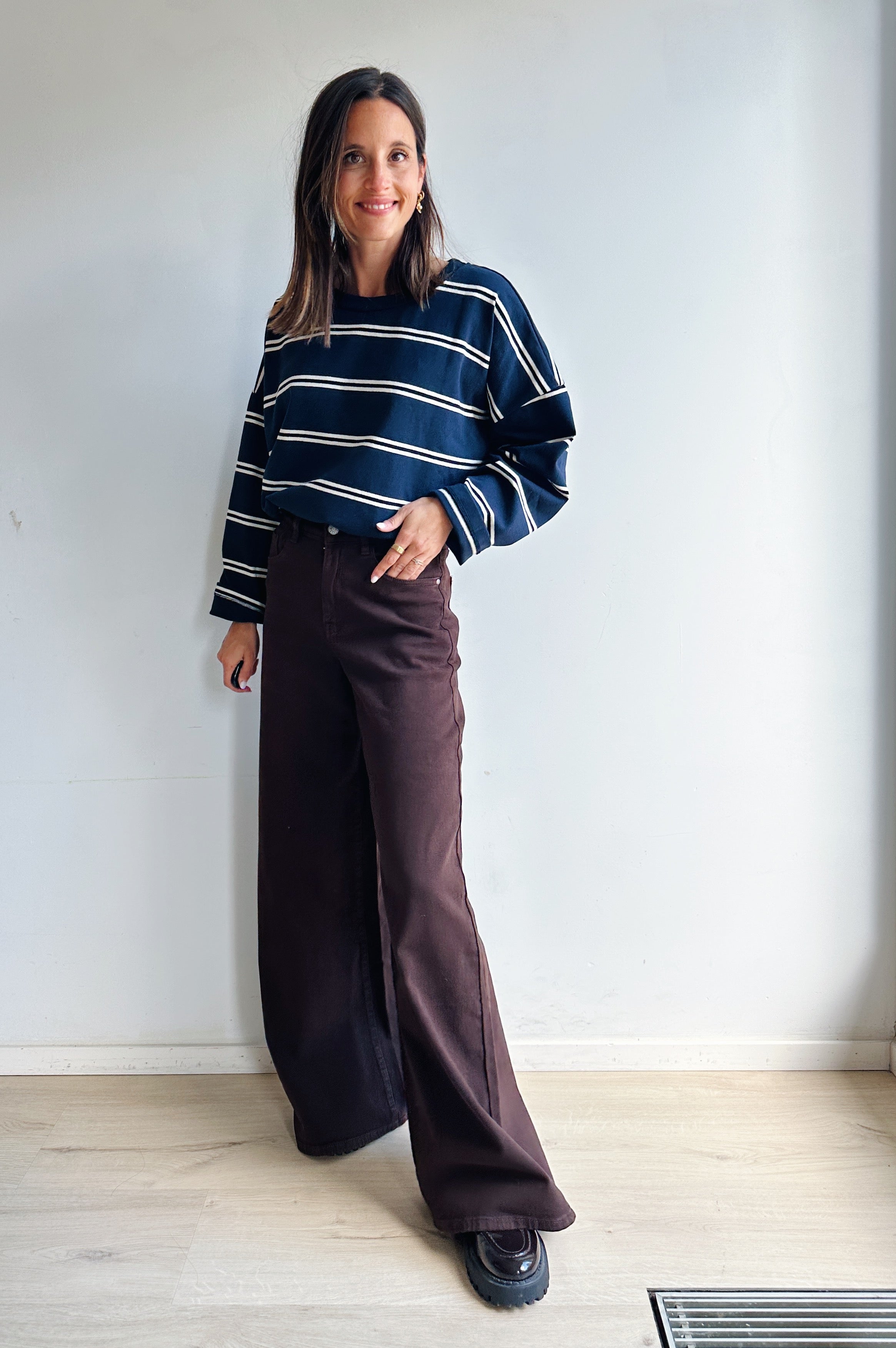 Celine broek chocolade