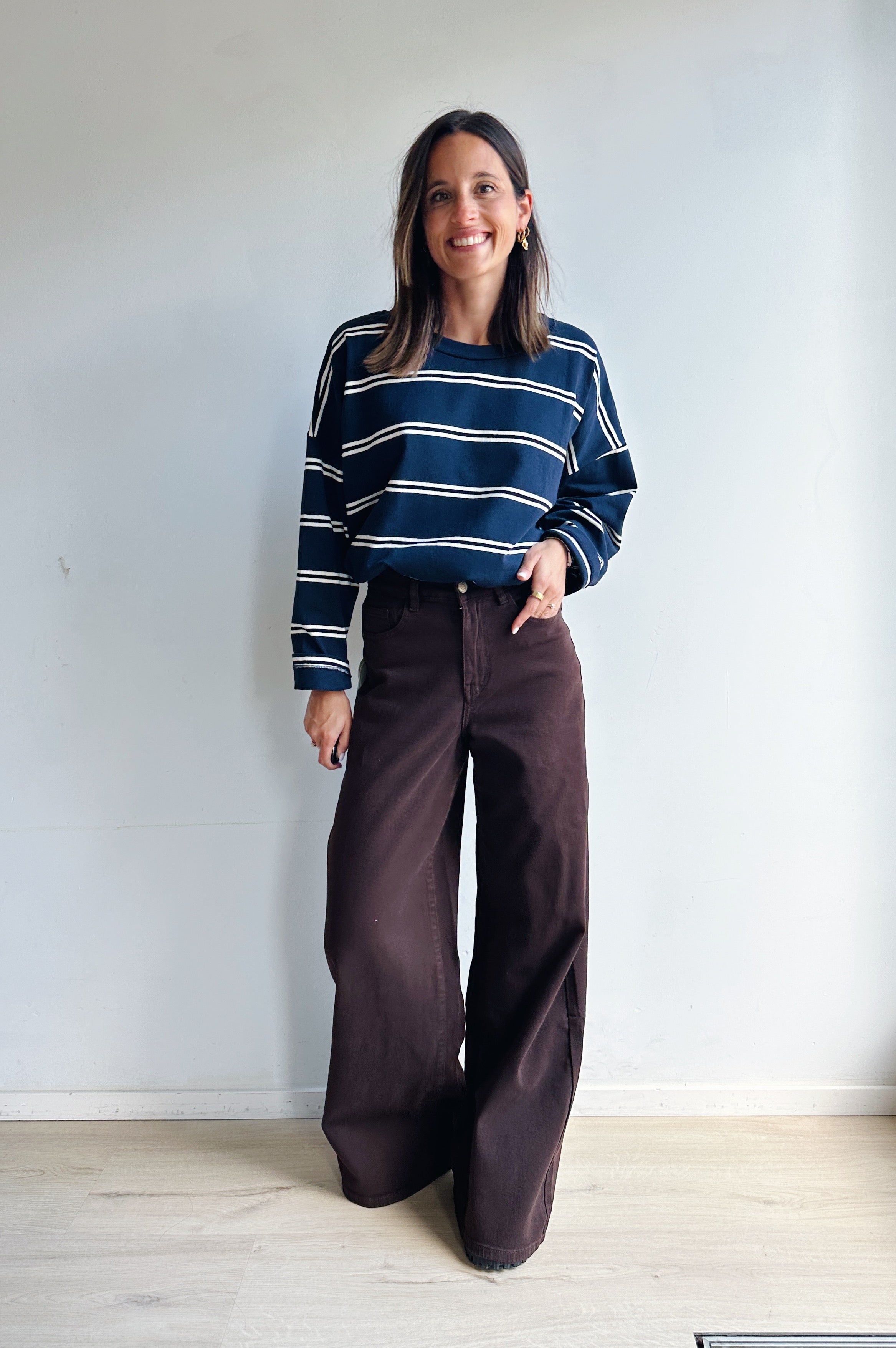 Celine broek chocolade