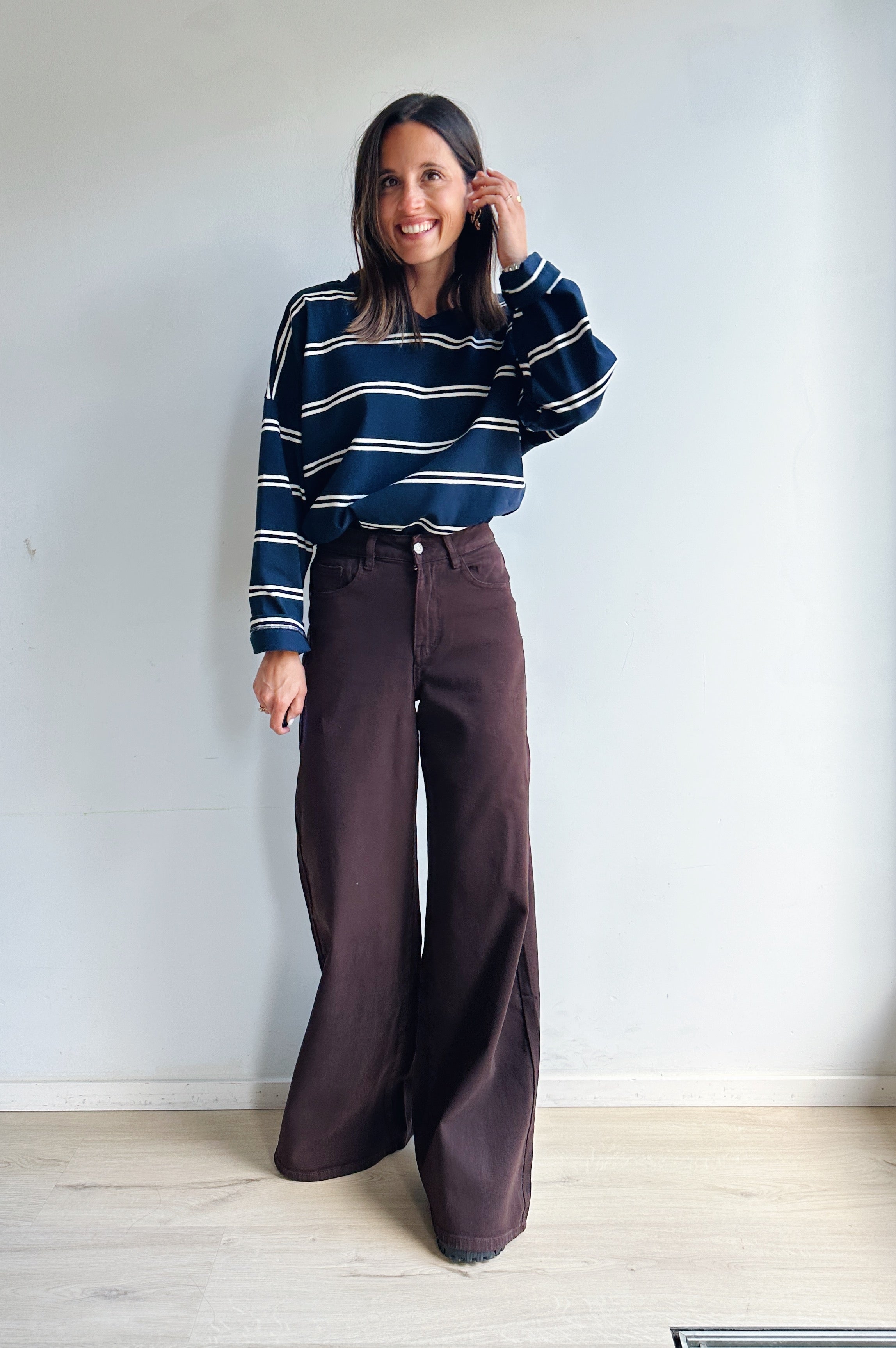 Celine broek chocolade