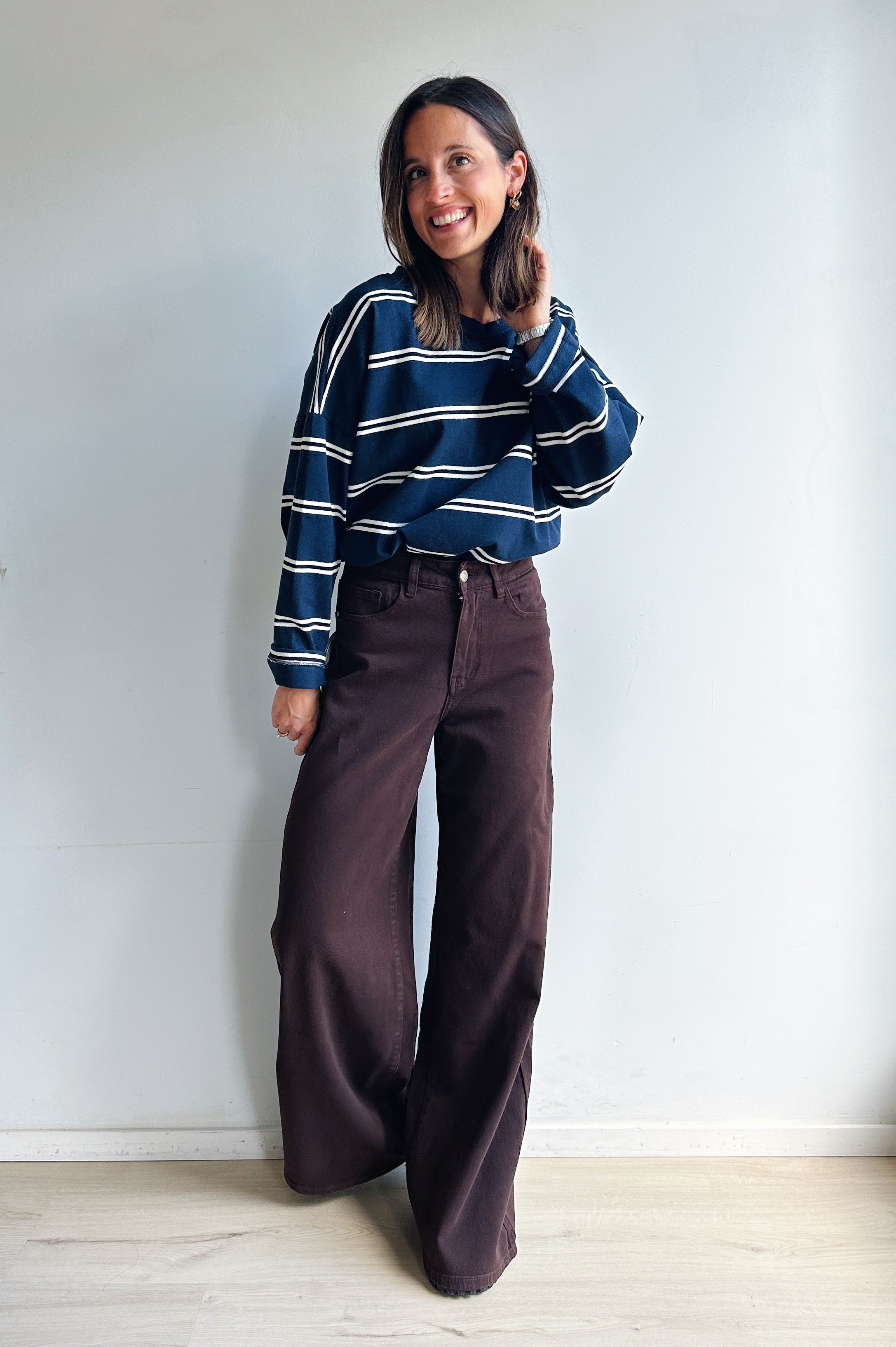Celine broek chocolade