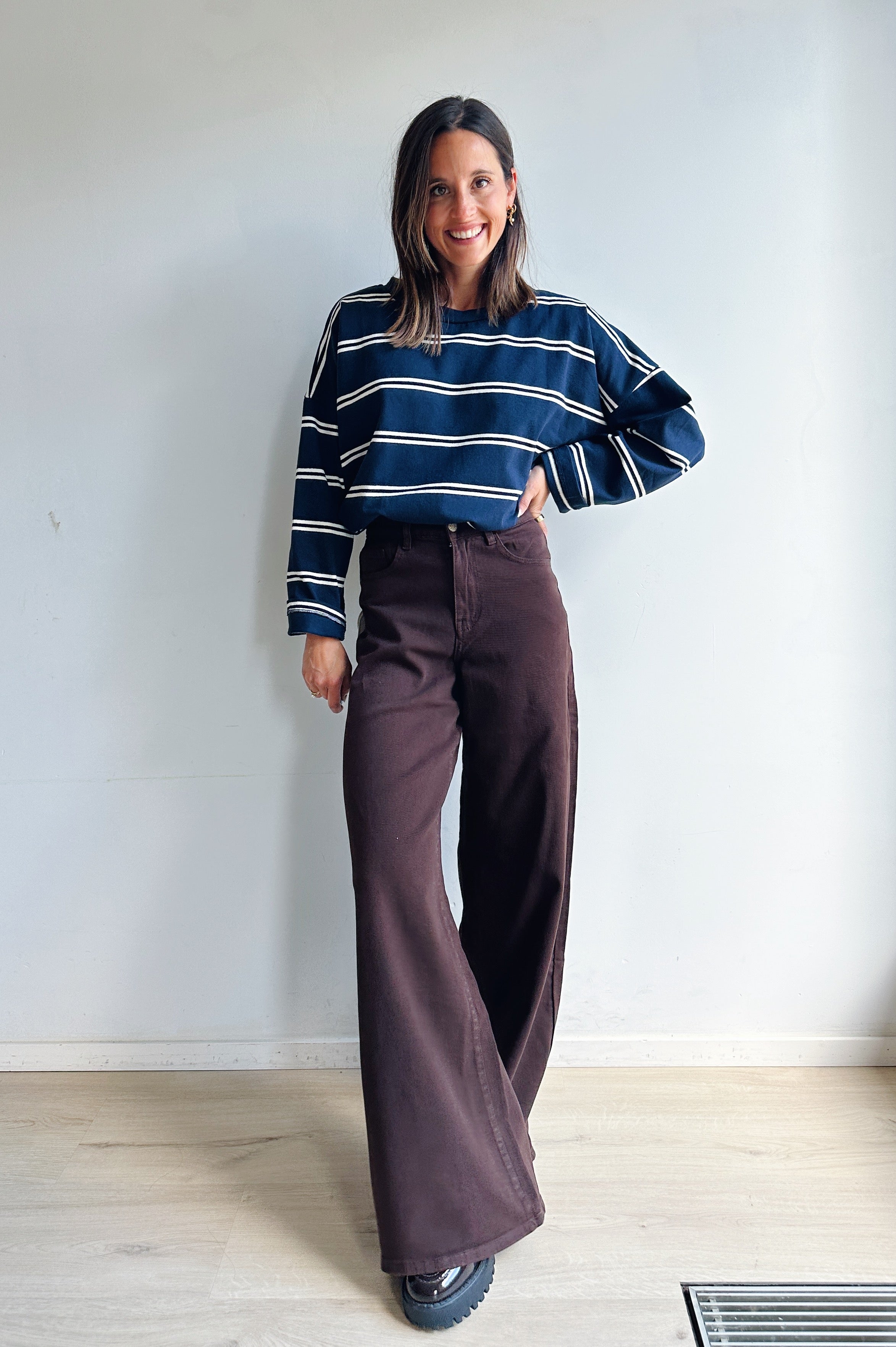 Celine broek chocolade