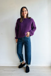 Emilia pull aubergine