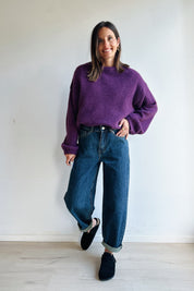 Emilia pull aubergine