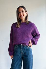 Emilia pull aubergine