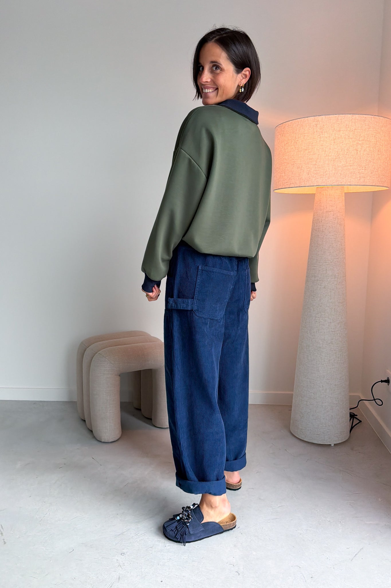 Mace polo sweater groen