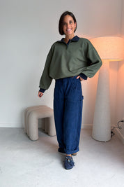 Mace polo sweater groen
