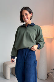 Mace polo sweater groen
