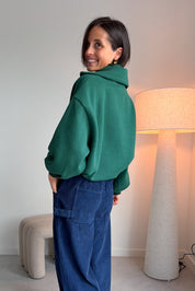 Nelle zip sweater