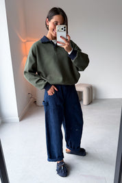 Mace polo sweater groen