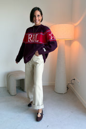Lou rebel pull paars