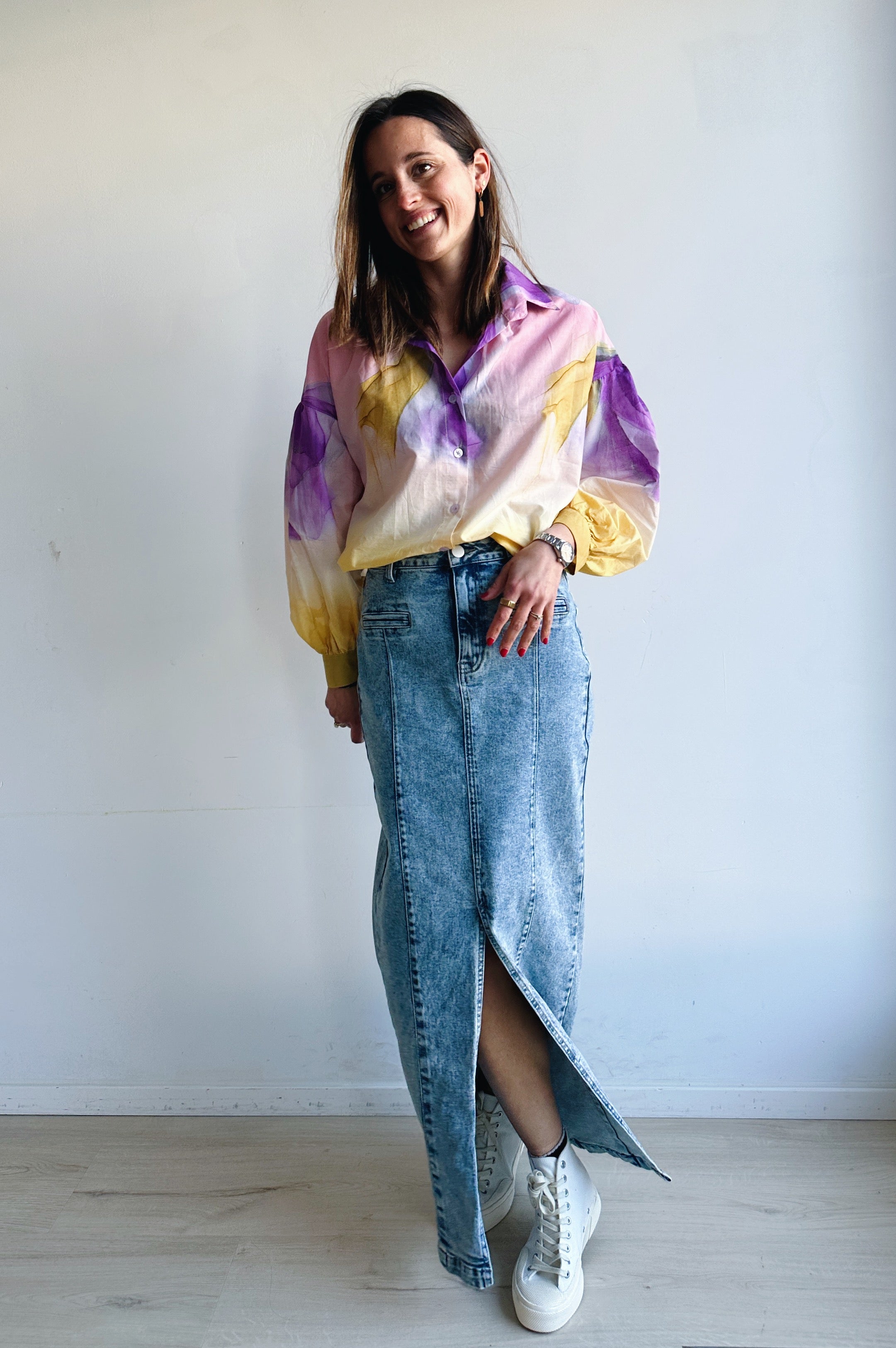 Katrhoa denim rok