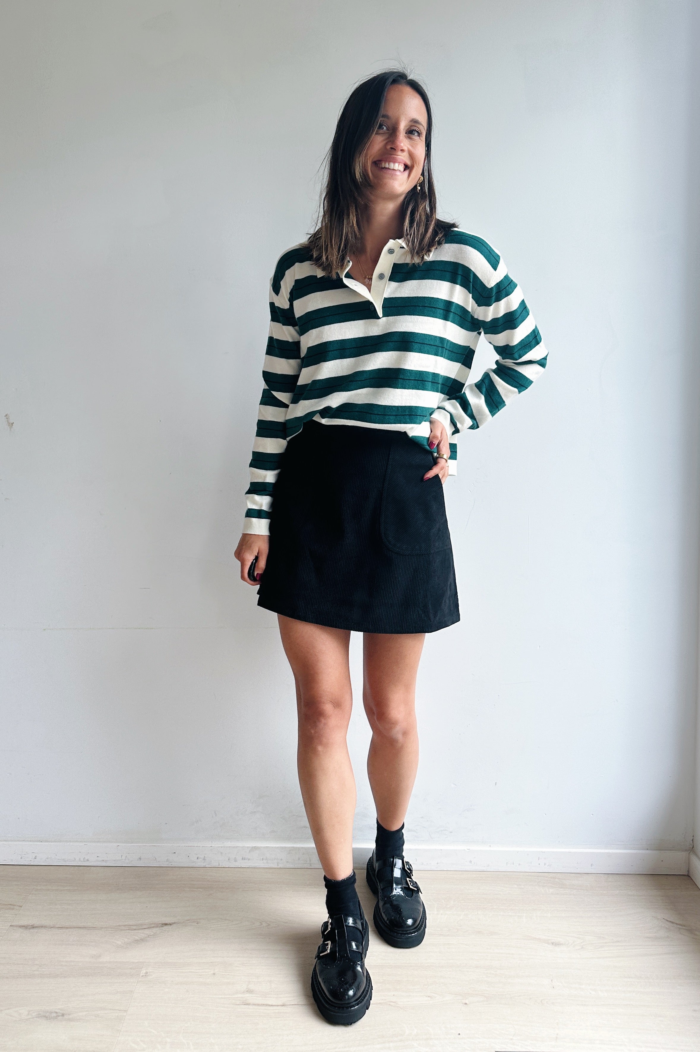 Luna rok corduroy