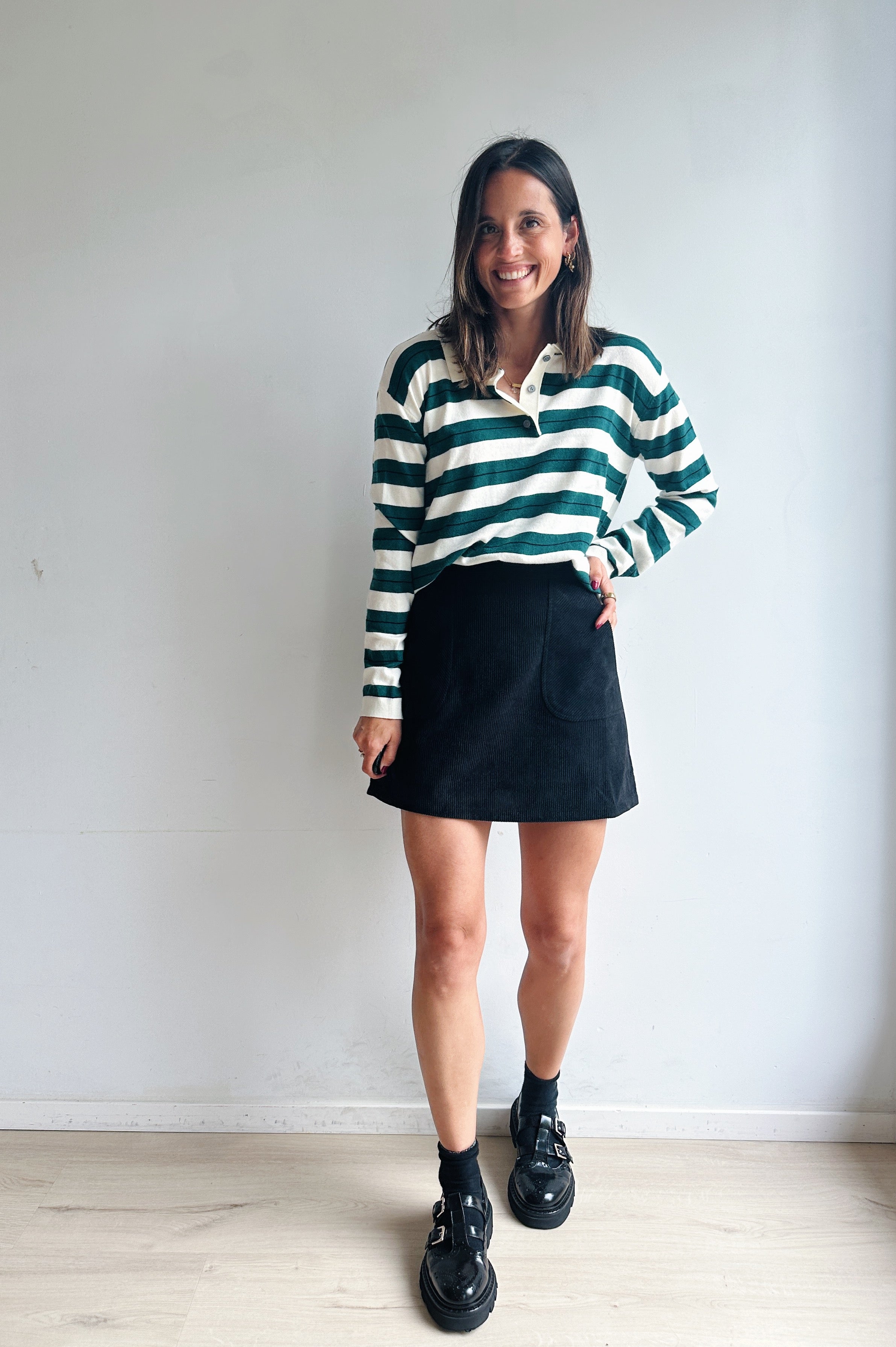 Luna rok corduroy