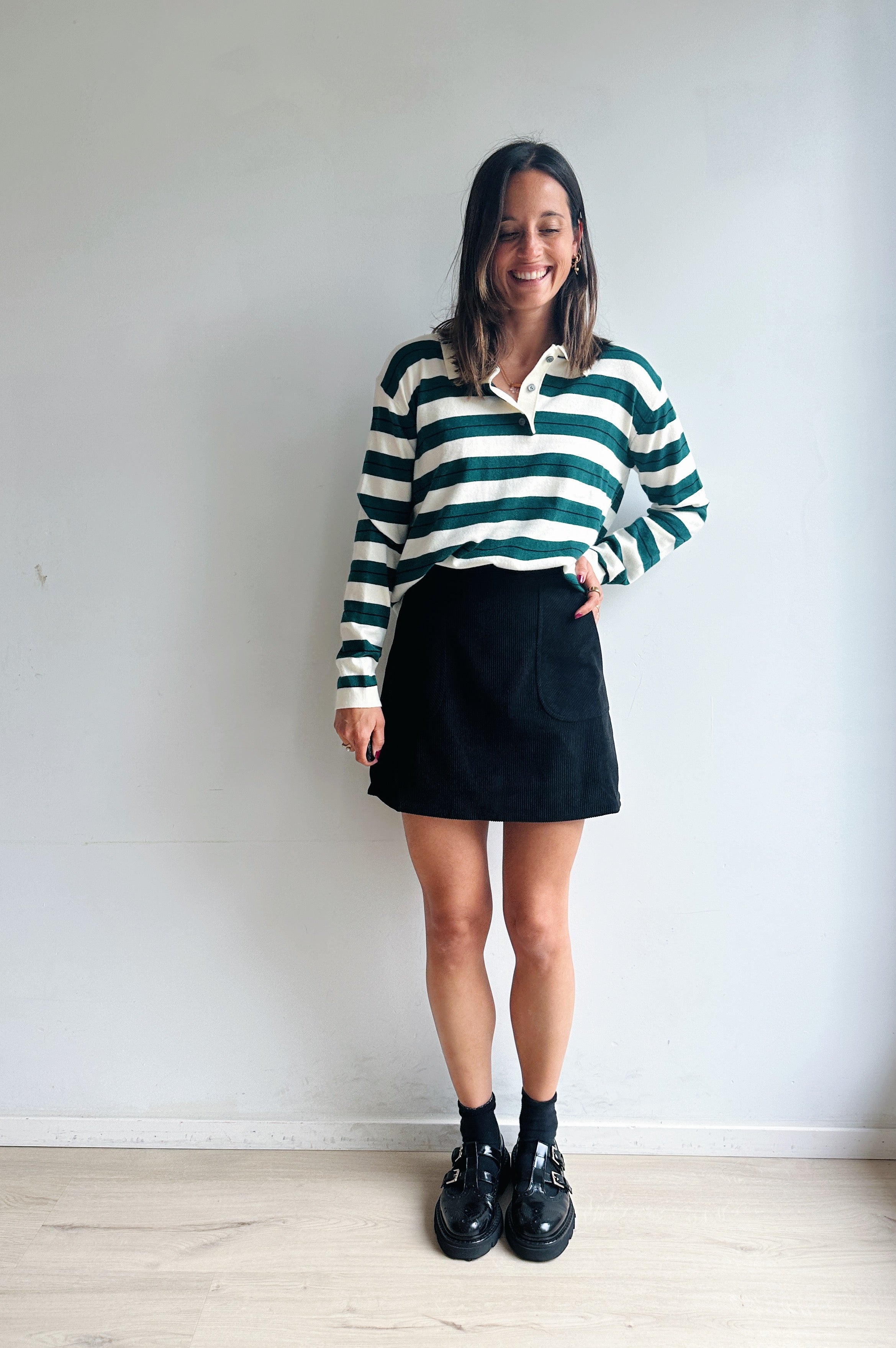 Luna rok corduroy
