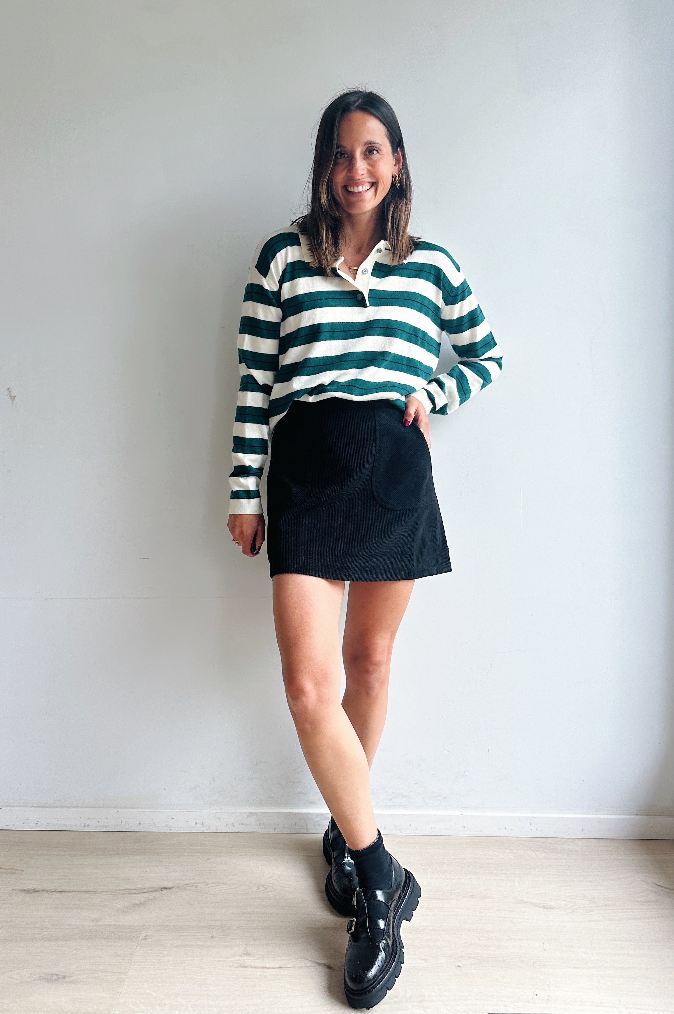 Luna rok corduroy