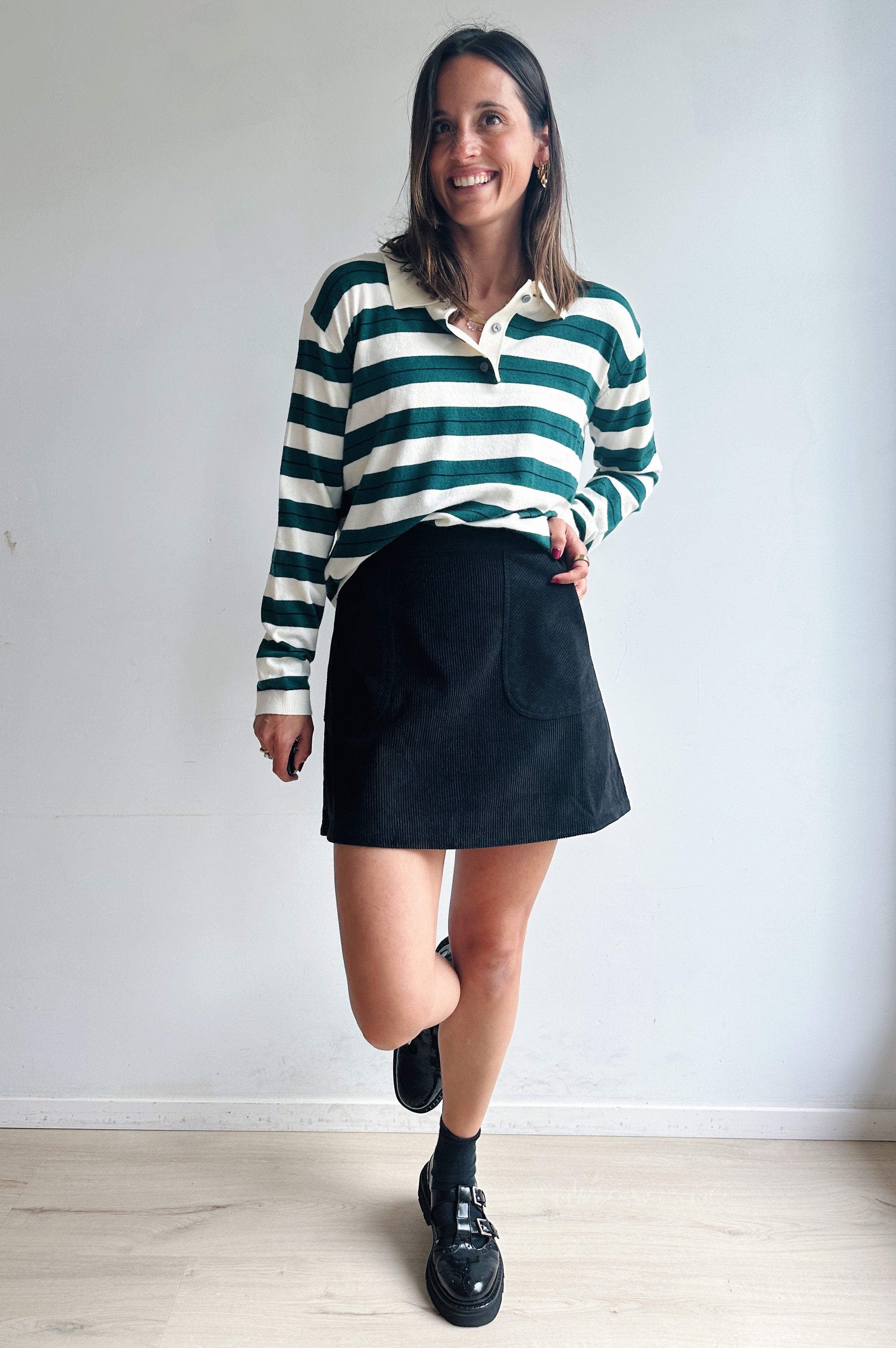 Luna rok corduroy