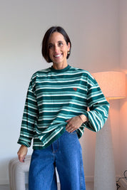 Tommy longsleeve atlantic stripe