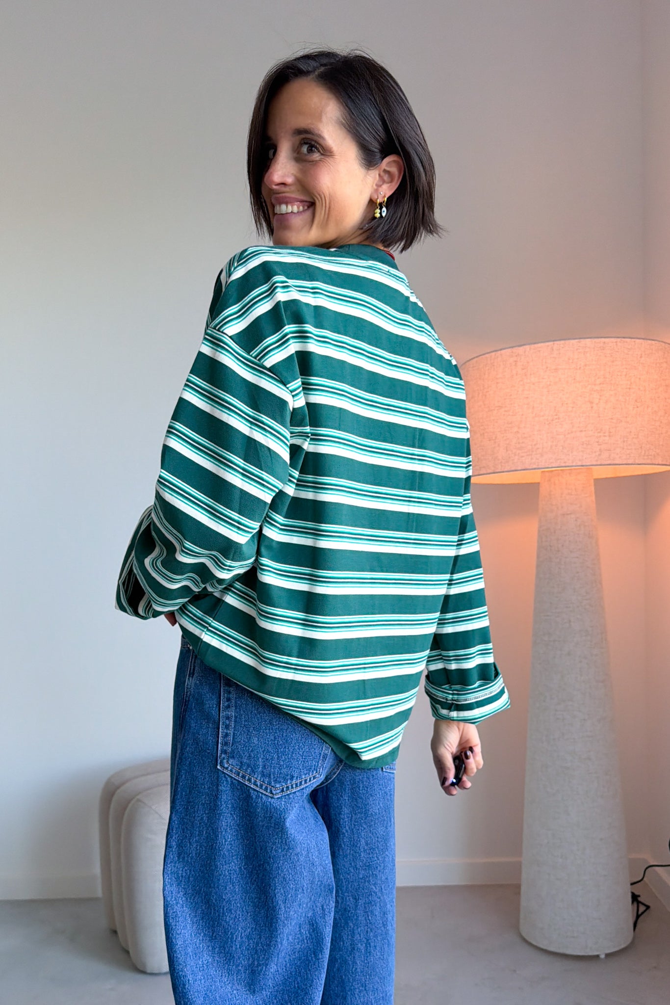 Tommy longsleeve atlantic stripe