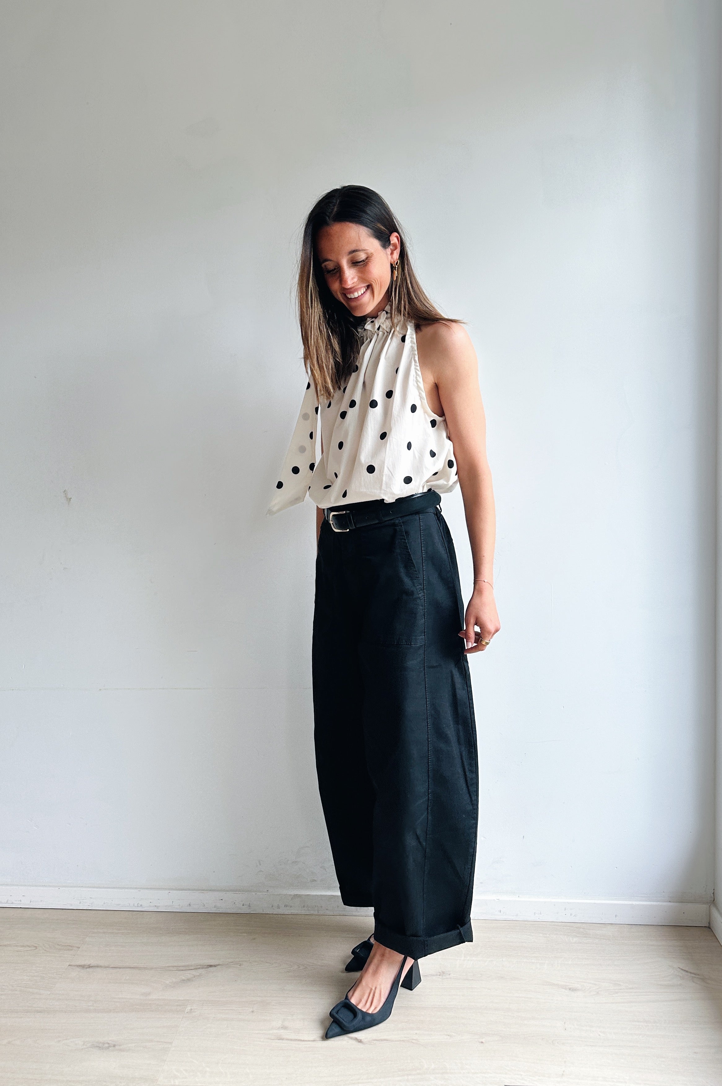 Bo barrel jeans zwart